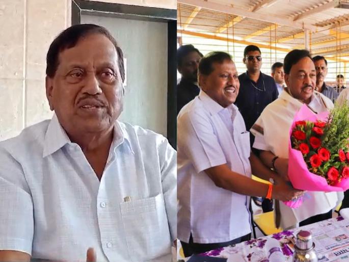 Please don't come to my house, told to Narayan Rane; Former Thackeray group MLA Ganpat Kadam's claim ratnagiri sindhudurg lok sabha shivsena | मेहरबानी करा माझ्या घरी येऊ नका, नारायण राणेंना सांगितलेले; ठाकरे गटाचे माजी आमदार गणपत कदम यांचा दावा