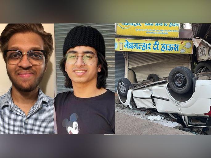 Horrific accident of students who went to watch the sunrise Two dead, three girls injured | सूर्योदय पाहायला गेलेल्या विद्यार्थ्यांचा भीषण अपघात; दोघांचा मृत्यू, तीन मुली जखमी Horrific accident of students who went to watch the sunrise Two dead, three girls injured | सूर्योदय पाहायला गेलेल्या विद्यार्थ्यांचा भीषण अपघात; दोघांचा मृत्यू, तीन मुली जखमी