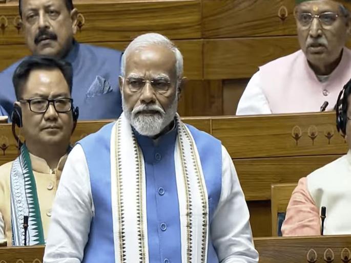 Operation Sindoor: On whose instructions was the ceasefire decided on May 10? Finally, Prime Minister Narendra Modi's big statement in the Lok Sabha | १० मे रोजी युद्धविरामाचा निर्णय कुणाच्या सांगण्यावरून झाला? अखेर पंतप्रधान नरेंद्र मोदीचं लोकसभेत मोठं विधान Operation Sindoor: On whose instructions was the ceasefire decided on May 10? Finally, Prime Minister Narendra Modi's big statement in the Lok Sabha | १० मे रोजी युद्धविरामाचा निर्णय कुणाच्या सांगण्यावरून झाला? अखेर पंतप्रधान नरेंद्र मोदीचं लोकसभेत मोठं विधान