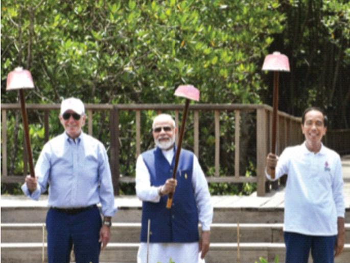 G20 Summit: Getting the presidency of G20 is a matter of pride for Indians - Narendra Modi | G20 Summit : जी-२०चे अध्यक्षपद मिळणे भारतीयांसाठी अभिमानास्पद - नरेंद्र मोदी G20 Summit: Getting the presidency of G20 is a matter of pride for Indians - Narendra Modi | G20 Summit : जी-२०चे अध्यक्षपद मिळणे भारतीयांसाठी अभिमानास्पद - नरेंद्र मोदी