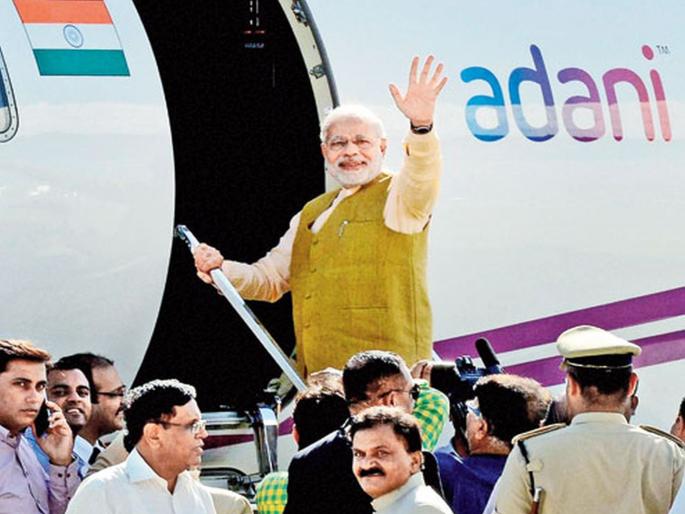 lok sabha election Private jets booked up across India to give Modi campaign edge | 50 प्रायव्हेट जेट, हेलिकॉप्टर बुक करत भाजपाची प्रचारात आघाडी; काँग्रेसवर कुरघोडी lok sabha election Private jets booked up across India to give Modi campaign edge | 50 प्रायव्हेट जेट, हेलिकॉप्टर बुक करत भाजपाची प्रचारात आघाडी; काँग्रेसवर कुरघोडी
