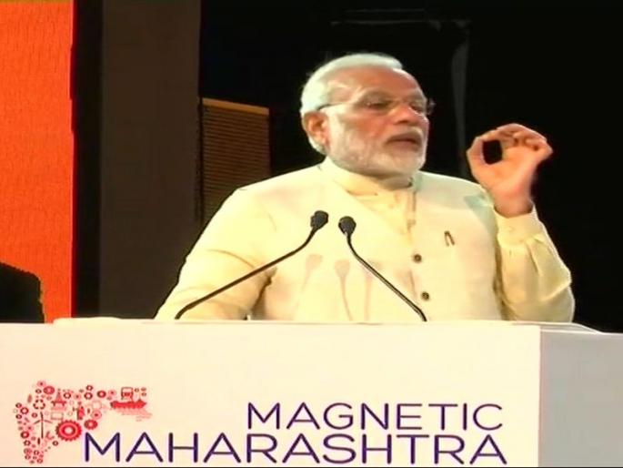 It is not difficult to achieve any goal in Shivaji Maharaj's land - Narendra Modi | शिवाजी महाराजांच्या भूमीवर कुठलेही लक्ष्य प्राप्त करणे कठीण नाही -  नरेंद्र मोदी 