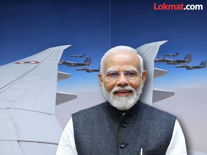 Something happened as soon as Narendra Modi's plane entered Saudi Arabian airspace, leaving everyone speechless | नरेंद्र मोदींचं विमान सौदी अरेबियाच्या हवाई हद्दीत प्रवेश करताच घडलं असं काही, सारेच अवाक्