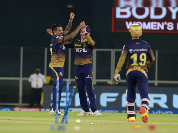 IPL 2021 : KKR vs PBKS T20 Live Score Update : Chris Jordan, 30 from just 18 balls, PBKS have made just 123/9 off their 20 overs | IPL 2021 : KKR vs PBKS T20 Live : पंजाब किंग्सच्या फलंदाजांची दमछाक; KKRच्या गोलंदाजांची पाडली छाप