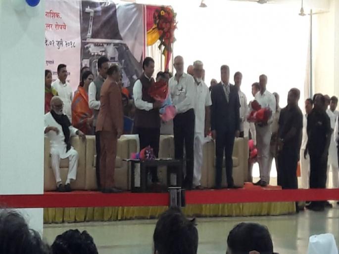 Inaugurated by the Chief Minister of the Funicular Trolley | फ्यूनिक्युलर ट्रॉलीचे मुख्यमंत्र्यांच्या हस्ते उद्घाटन