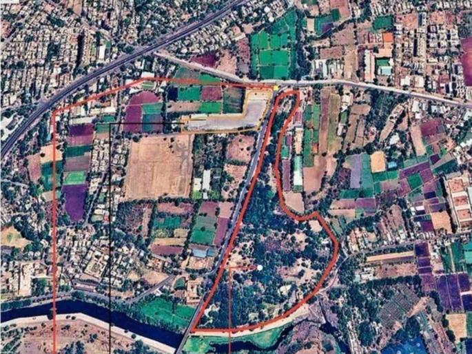 Where did the 150 acres of land reserved for Sadhugram disappear to With whose blessings | साधुग्रामसाठी राखीव १५० एकर जागा कुठे गायब झाली?; कुणाच्या आशीर्वादाने? Where did the 150 acres of land reserved for Sadhugram disappear to With whose blessings | साधुग्रामसाठी राखीव १५० एकर जागा कुठे गायब झाली?; कुणाच्या आशीर्वादाने?