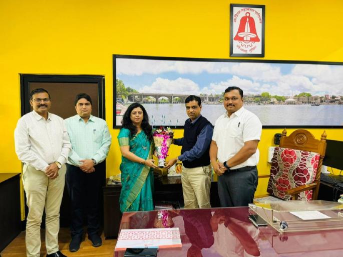 Smita Jagde as Additional Commissioner of Nashik Municipality | नाशिक मनपाच्या अतिरिक्त आयुक्तपदी स्मिता झगडे Smita Jagde as Additional Commissioner of Nashik Municipality | नाशिक मनपाच्या अतिरिक्त आयुक्तपदी स्मिता झगडे