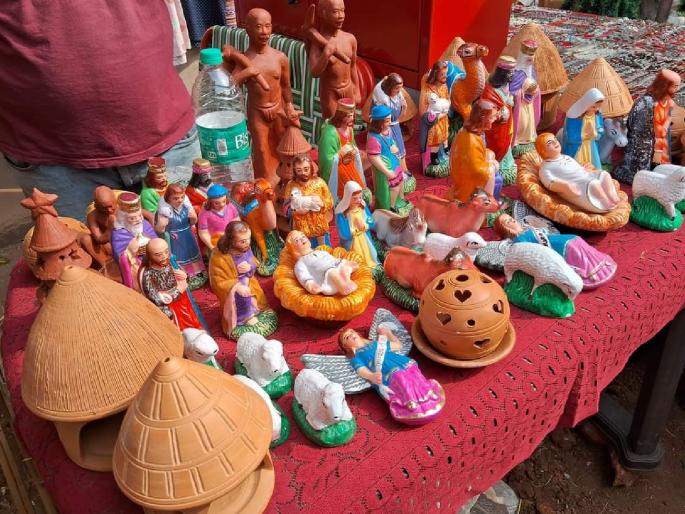 Christmas preparations in final stages; Electric lighting in Goa | नाताळाची तयारी अंतिम टप्प्यात; गोव्यात विद्युत रोषणाई Christmas preparations in final stages; Electric lighting in Goa | नाताळाची तयारी अंतिम टप्प्यात; गोव्यात विद्युत रोषणाई