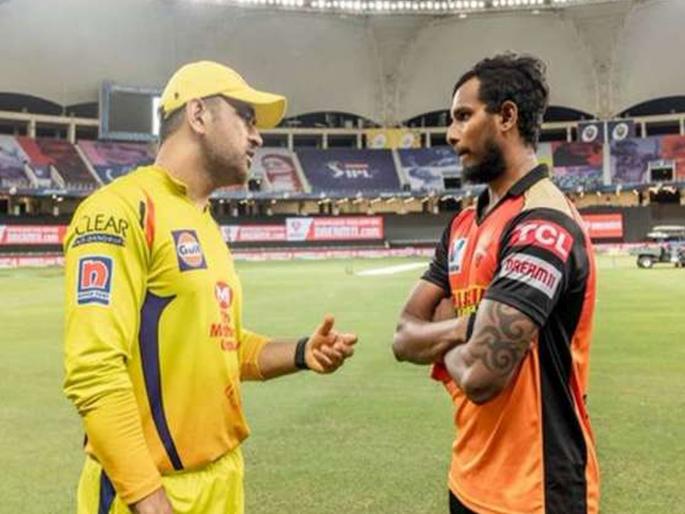 IPL 2021 T Natarajan Recalls MS Dhoni’s Advice During IPL 2020 | IPL 2021: धोनीमुळे कौशल्यपूर्ण गोलंदाजी करू शकलो- नटराजन