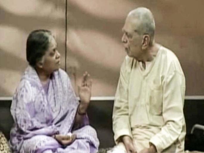 Actress Jyoti Subhash recalled the Natsamrat memories about Dr. Shriram Lagoo | अभिनेत्री ज्योती सुभाष यांनी सांगितली 'कावेरी' साकारण्यामागची आठवण  Actress Jyoti Subhash recalled the Natsamrat memories about Dr. Shriram Lagoo | अभिनेत्री ज्योती सुभाष यांनी सांगितली 'कावेरी' साकारण्यामागची आठवण