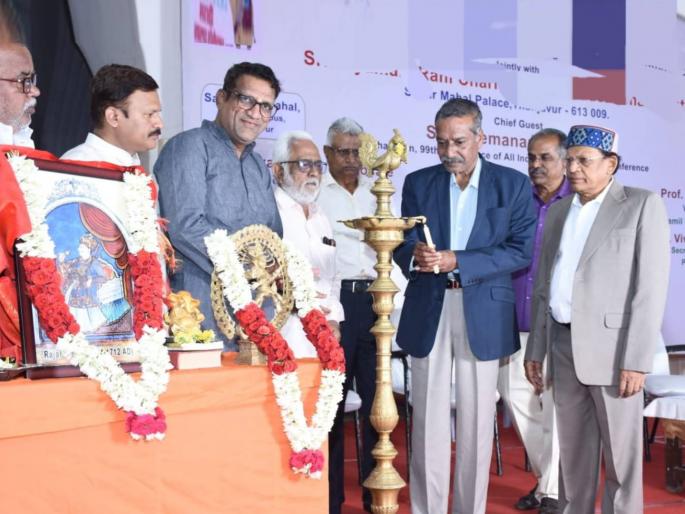 100th Drama Conference begins at Thanjavur; Spontaneous response from the enthusiastic audience | तंजावर येथे १००व्या नाट्य संमेलनाला प्रारंभ; रसिक प्रेक्षकांचा उस्फूर्त प्रतिसाद 100th Drama Conference begins at Thanjavur; Spontaneous response from the enthusiastic audience | तंजावर येथे १००व्या नाट्य संमेलनाला प्रारंभ; रसिक प्रेक्षकांचा उस्फूर्त प्रतिसाद