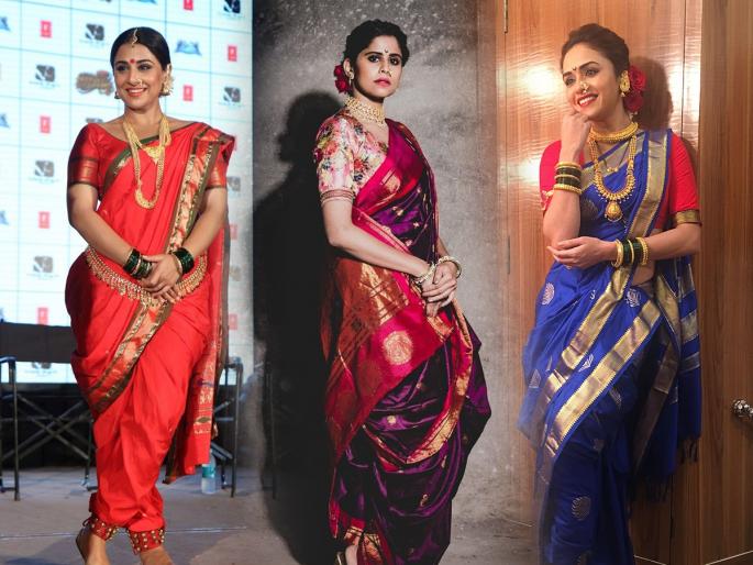 Gudhi Padwa 2022: Simple Tricks To Wear Saree Instantly On Gudhi Padwa, Watch Video | Gudhi Padwa 2022 : गुढी पाडव्याला झटपट नऊवारी साडी नेसायच्या सोप्या ट्रिक्स, पाहा व्हिडिओ