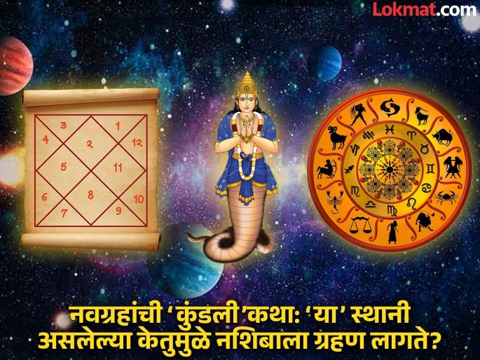 navgrahanchi kundali katha know about importance of ketu planet and astrology remedies of ketu graha and effect on janm patrika | नवग्रहांची ‘कुंडली’कथा: ग्रहणाशी संबंध असलेला केतु कुणासाठी लाभदायी? ‘स्थान’ ठरवतं बरंच काही... navgrahanchi kundali katha know about importance of ketu planet and astrology remedies of ketu graha and effect on janm patrika | नवग्रहांची ‘कुंडली’कथा: ग्रहणाशी संबंध असलेला केतु कुणासाठी लाभदायी? ‘स्थान’ ठरवतं बरंच काही...