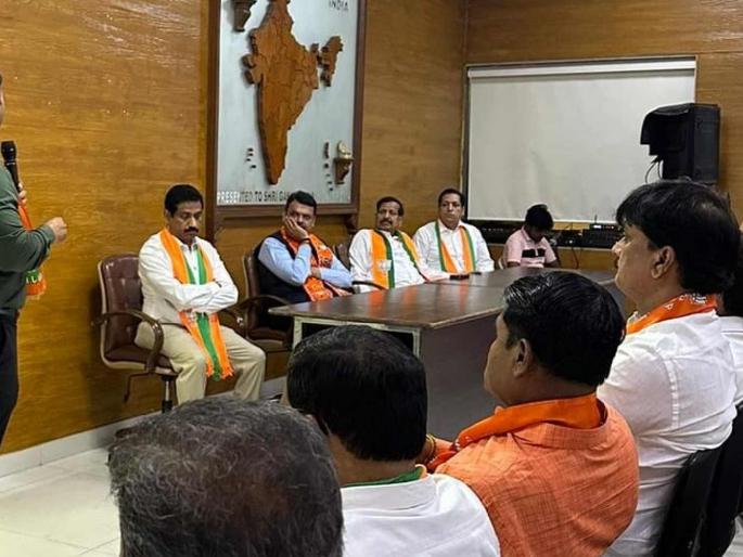 Everything Ganesh Naik in Navi Mumbai! BJP workers calmed down on the assurance | नवी मुंबईत यापुढे सबकुछ गणेश नाईक! फडणवीसांच्या आश्वासनावरच शांत झाले भाजपा कार्यकर्ते