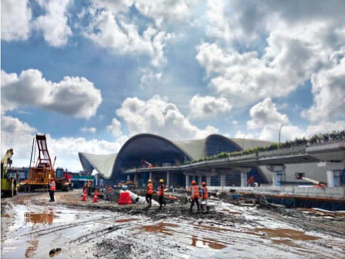 Navi Mumbai Airport to be inaugurated on October 8; Air traffic services to be operational in one and a half to two months... | नवी मुंबई विमानतळाचे ८ ऑक्टोबरला उद्घाटन; दीड ते दोन महिन्यांनी विमान वाहतूक सेवा होणार...