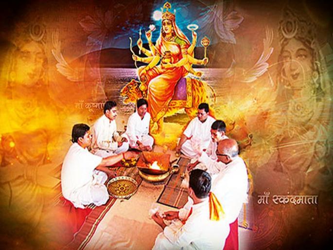 An offering to Goddess ... | देवीला दाखविला असाही एक नैवेद्य...
