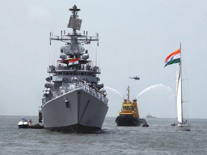 Indian NAVY: Enemy attacks will be repelled in the air; Indian Navy gets first Made-in-India 3D surveillance radar | शत्रूचे हल्ले हवेतच परतून लावणार; नौदलाला मिळाले पहिले मेड-इन-इंडिया 3D सर्व्हिलन्स रडार Indian NAVY: Enemy attacks will be repelled in the air; Indian Navy gets first Made-in-India 3D surveillance radar | शत्रूचे हल्ले हवेतच परतून लावणार; नौदलाला मिळाले पहिले मेड-इन-इंडिया 3D सर्व्हिलन्स रडार