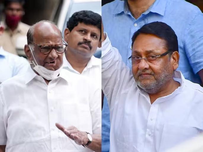 Nawab Malik will go to which Pawar group ncp? What will be BJP's reaction... | नवाब मलिक कोणत्या पवार गटात जाणार? काय असेल भाजपची प्रतिक्रिया... Nawab Malik will go to which Pawar group ncp? What will be BJP's reaction... | नवाब मलिक कोणत्या पवार गटात जाणार? काय असेल भाजपची प्रतिक्रिया...