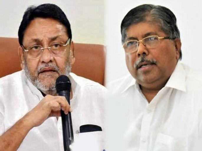 minister nawab malik slams chandrakant patil his comment about chhagan bhujbal west bengal election | "लोकशाही संपली असं जाहीर करा, अन्यथा चंद्रकांत पाटील यांना न्यायालयाची माफी मागायला सांगा" minister nawab malik slams chandrakant patil his comment about chhagan bhujbal west bengal election | "लोकशाही संपली असं जाहीर करा, अन्यथा चंद्रकांत पाटील यांना न्यायालयाची माफी मागायला सांगा"