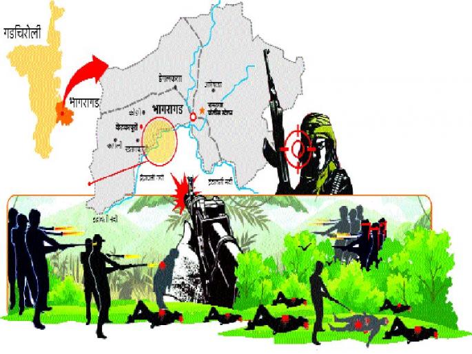 The destruction of 16 naxalites in the Gadchiroli forest; The biggest action in Maharashtra so far | गडचिरोली जंगलात १६ नक्षलींचा खात्मा; महाराष्ट्रातील आतापर्यंतची सर्वांत मोठी कारवाई The destruction of 16 naxalites in the Gadchiroli forest; The biggest action in Maharashtra so far | गडचिरोली जंगलात १६ नक्षलींचा खात्मा; महाराष्ट्रातील आतापर्यंतची सर्वांत मोठी कारवाई