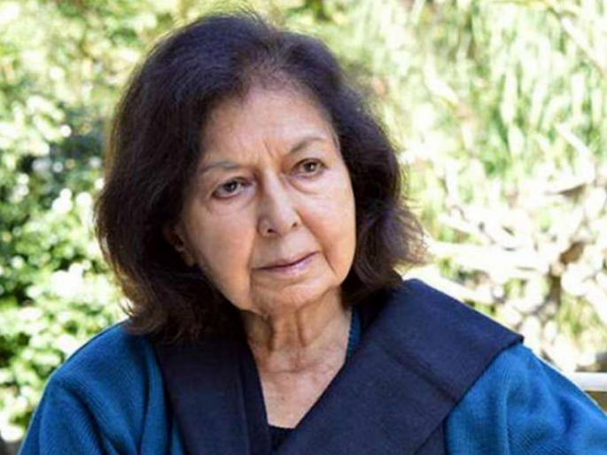We should not lose our Hindustaniyat, says Nayantara Sahgal | 'आपला देश हिंदू राष्ट्र होण्याच्या मार्गावर, गप्प राहणे घातक' We should not lose our Hindustaniyat, says Nayantara Sahgal | 'आपला देश हिंदू राष्ट्र होण्याच्या मार्गावर, गप्प राहणे घातक'