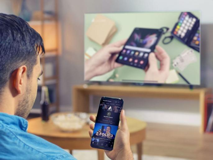 Bigger offer than Big Billion! One lakh's rupees smartphone will be given free on Samsung TV purchase | बिग बिलियनपेक्षाही भन्नाट ऑफर! टीव्हीवर एक लाखाचा स्मार्टफोन फ्री मिळणार, काय सांगता... Bigger offer than Big Billion! One lakh's rupees smartphone will be given free on Samsung TV purchase | बिग बिलियनपेक्षाही भन्नाट ऑफर! टीव्हीवर एक लाखाचा स्मार्टफोन फ्री मिळणार, काय सांगता...