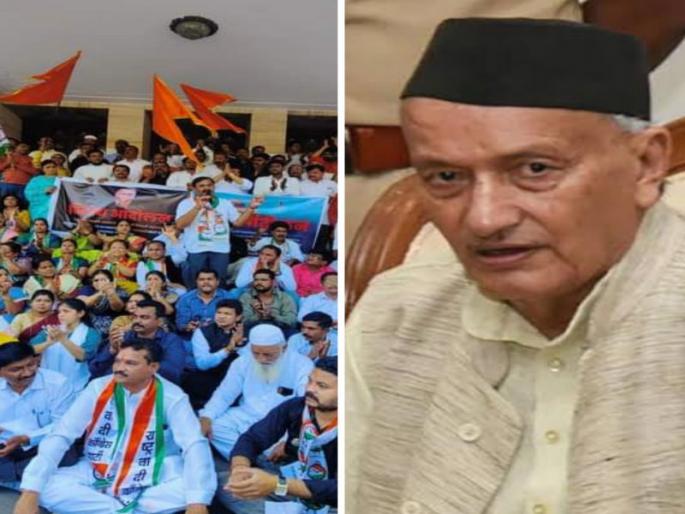 Agitation against Governor in Pune Crime filed against NCP workers after 8 days | Pune: पुण्यात राज्यपालांविरोधात केले आंदोलन; राष्ट्रवादीच्या कार्यकर्त्यांवर ८ दिवसांनी गुन्हा दाखल