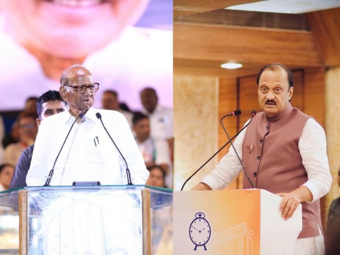 there is no discussion of merging the two factions in the ncp at the moment | “राष्ट्रवादीतील दोन्ही गट विलीनीकरणाची चर्चा तूर्त तरी नाही”; अजित पवारांची आमदारांसोबत बैठक