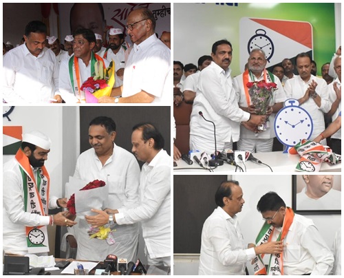 Maharashtra assembly elections 2019 Candidates for new leaders in ncp | राष्ट्रवादीतही निष्ठावतांना डावलून आयरामांना संधी Maharashtra assembly elections 2019 Candidates for new leaders in ncp | राष्ट्रवादीतही निष्ठावतांना डावलून आयरामांना संधी