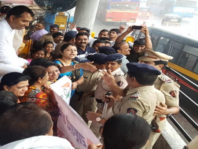 The inauguration of the PMC building and the arrest of NCP corporators | महापालिका इमारतीचे उदघाटन आणि राष्ट्रवादीच्या नगरसेवकांना अटक 