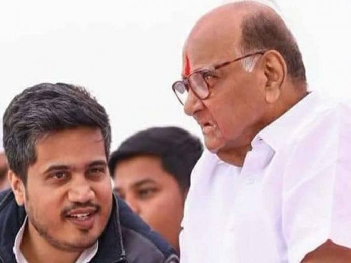 Give gift of 85 MLAs to 85-year-old Sharad Pawar In ncp anniversary speech, Rohit Pawar said the number | Rohit Pawar : "८५ वर्षीय शरद पवारांना, ८५ आमदारांचं गिफ्ट देऊ"; वर्धापनदिनाच्या भाषणात रोहित पवारांनी आकडाच सांगितला Give gift of 85 MLAs to 85-year-old Sharad Pawar In ncp anniversary speech, Rohit Pawar said the number | Rohit Pawar : "८५ वर्षीय शरद पवारांना, ८५ आमदारांचं गिफ्ट देऊ"; वर्धापनदिनाच्या भाषणात रोहित पवारांनी आकडाच सांगितला