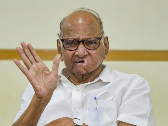 Sharad Pawar was the first to react to the entry of the Dhairyashil Mohite Patil into the ncp party | शरद पवारांचा पुणे जिल्ह्यात भाजपाला धक्का; धैर्यशील मोहिते पाटलांच्या प्रवेशावरही पवार म्हणाले,... Sharad Pawar was the first to react to the entry of the Dhairyashil Mohite Patil into the ncp party | शरद पवारांचा पुणे जिल्ह्यात भाजपाला धक्का; धैर्यशील मोहिते पाटलांच्या प्रवेशावरही पवार म्हणाले,...