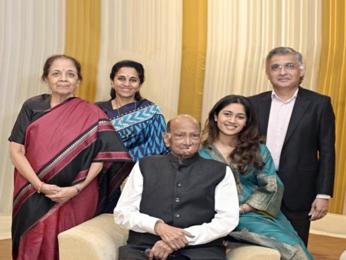 ncp sp group mp supriya sule special post on father sharad pawar birthday | “श्रमलेल्या बापासाठी लेक...”; शरद पवारांच्या वाढदिवसानिमित्त सुप्रिया सुळेंची खास पोस्ट ncp sp group mp supriya sule special post on father sharad pawar birthday | “श्रमलेल्या बापासाठी लेक...”; शरद पवारांच्या वाढदिवसानिमित्त सुप्रिया सुळेंची खास पोस्ट