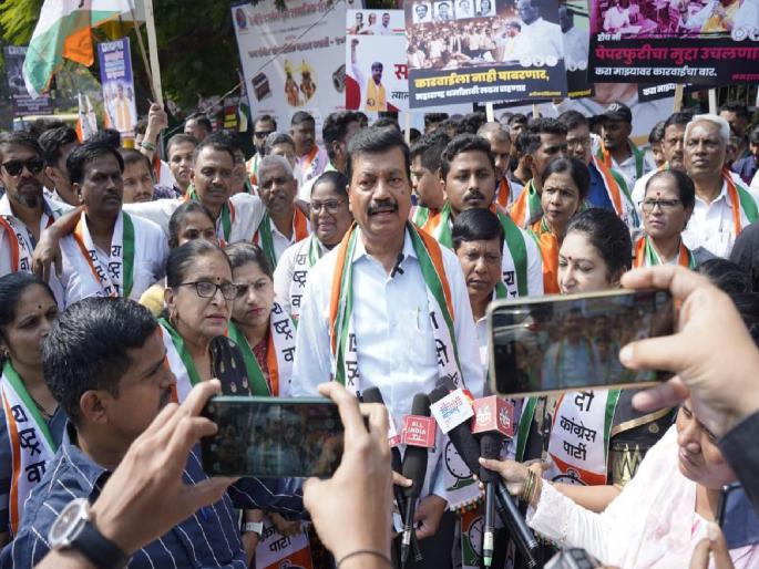 NCP protested the government Protests and announcements against ED | राष्ट्रवादीने केला सरकारचा निषेध; निदर्शने करून ईडीविरोधात घोषणा NCP protested the government Protests and announcements against ED | राष्ट्रवादीने केला सरकारचा निषेध; निदर्शने करून ईडीविरोधात घोषणा