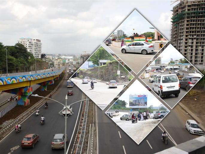 Crazy highway Eight roads, how to go? Picture from NDA Chowk area chandani chowk | NDA Chowk: गाेंधळाचा महामार्ग! रस्ते आठ, जायचं कसं? एनडीए चौक परिसरातील चित्र