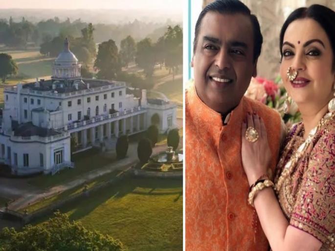 Businessman Mukesh Ambani bought the Alishan Palace in London | मुकेश अंबानी यांनी लंडनमध्ये खरेदी केला अलिशान राजवाडा; वर्षाच्या सुरुवातीला ५९२ काेटींना केली खरेदी Businessman Mukesh Ambani bought the Alishan Palace in London | मुकेश अंबानी यांनी लंडनमध्ये खरेदी केला अलिशान राजवाडा; वर्षाच्या सुरुवातीला ५९२ काेटींना केली खरेदी