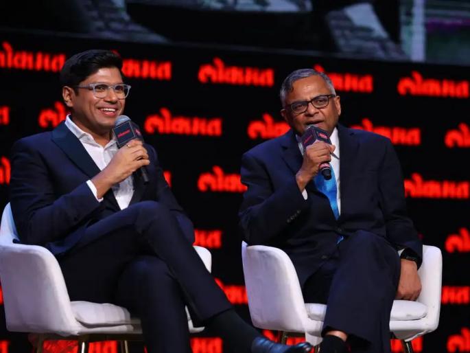 LMOTY 2022: You made TCS, what can i do? Lenskart owners take tips from Tata president n chandrasekaran | LMOTY 2022: आपने टीसीएस बनाई, मैं क्या कर सकता हूँ? लेन्सकार्टच्या मालकांनी घेतल्या टाटा अध्यक्षांकडून टिप्स... LMOTY 2022: You made TCS, what can i do? Lenskart owners take tips from Tata president n chandrasekaran | LMOTY 2022: आपने टीसीएस बनाई, मैं क्या कर सकता हूँ? लेन्सकार्टच्या मालकांनी घेतल्या टाटा अध्यक्षांकडून टिप्स...