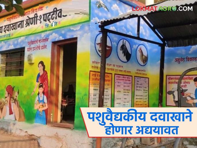 Important decision for animal husbandry department; Veterinary hospital will get new buildings at 'this' place in the state | पशुसंवर्धनचा महत्वाचा निर्णय; राज्यात 'या' ठिकाणी पशुवैद्यकीय दवाखान्याला मिळणार नवीन इमारती