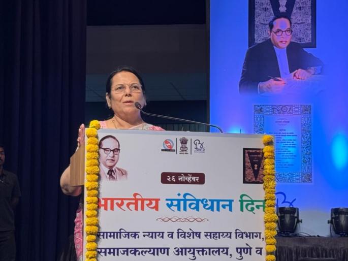 need of the hour is to inculcate the constitution in the minds of the people said neelam gorhe | “संविधान जनमानसात रुजवणे ही काळाची गरज, ‘संविधान प्रत्येक घरात’चा संदेश...”: नीलम गोऱ्हे