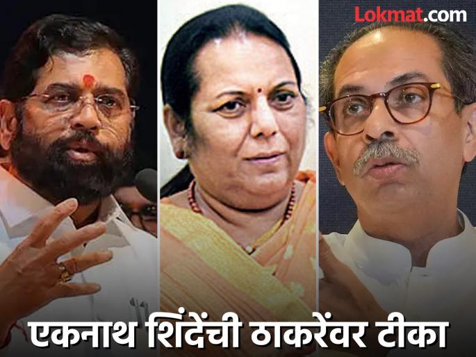Maharashtra Politics Deputy Chief Minister Eknath Shinde criticized Uddhav Thackeray | "काळेधंदे बाहेर काढल्याने मिरच्या लागल्या...";एकनाथ शिंदेंकडून नीलम गोऱ्हेंची पाठराखण Maharashtra Politics Deputy Chief Minister Eknath Shinde criticized Uddhav Thackeray | "काळेधंदे बाहेर काढल्याने मिरच्या लागल्या...";एकनाथ शिंदेंकडून नीलम गोऱ्हेंची पाठराखण