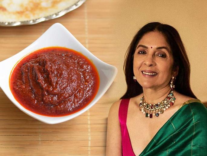 indian tomato chutney recipe Neena Gupta viral tomato chutney video Neena Gupta tomato chutney recipe | नीना गुप्तांच्या आवडीची टोमॅटोची चटणी! नीना गुप्ता सांगतात, इतकी चमचमीत की कुठल्याही ऋतूमध्ये खा पोटभर... indian tomato chutney recipe Neena Gupta viral tomato chutney video Neena Gupta tomato chutney recipe | नीना गुप्तांच्या आवडीची टोमॅटोची चटणी! नीना गुप्ता सांगतात, इतकी चमचमीत की कुठल्याही ऋतूमध्ये खा पोटभर...