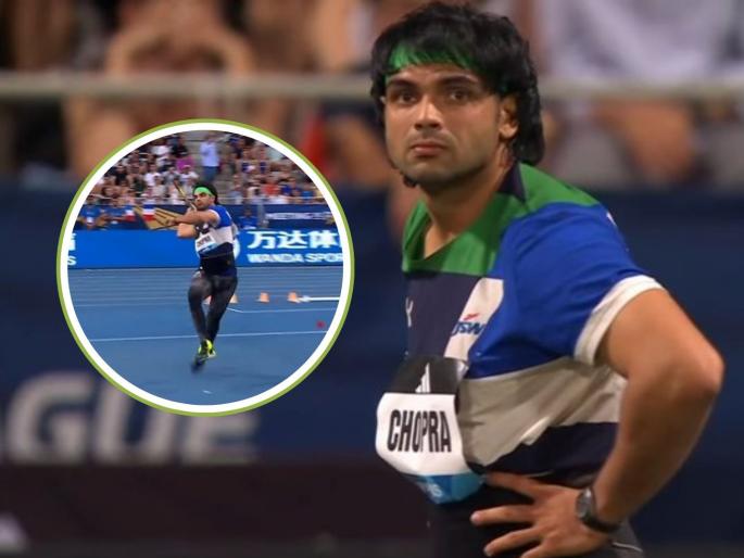 Paris Diamond League 2025 javelin thrower Neeraj Chopra wins the Paris Diamond League with a throw of 88-16m in Round 1 of men's Javelin | 'गोल्डन बॉय' नीरज चोप्रानं जिंकली पॅरिस डायमंड लीग स्पर्धा; पहिला प्रयत्न ठरला सगळ्यात भारी! Paris Diamond League 2025 javelin thrower Neeraj Chopra wins the Paris Diamond League with a throw of 88-16m in Round 1 of men's Javelin | 'गोल्डन बॉय' नीरज चोप्रानं जिंकली पॅरिस डायमंड लीग स्पर्धा; पहिला प्रयत्न ठरला सगळ्यात भारी!