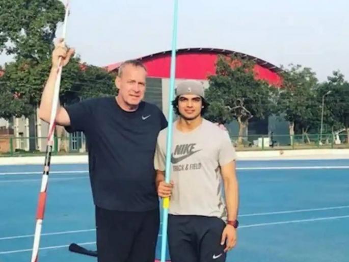 expulsion of javelin thrower Neeraj coach pdc | भालाफेकपटू नीरजच्या कोचची हकालपट्टी expulsion of javelin thrower Neeraj coach pdc | भालाफेकपटू नीरजच्या कोचची हकालपट्टी