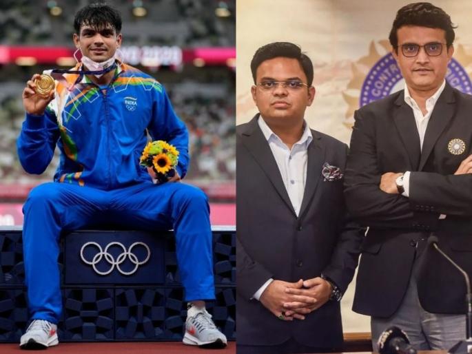 Tokyo Olympic 2020 : Haryana announces Rs 6 cr for Neeraj; Punjab CM hails golden boy, BCCI declared cash award for medal winner  | Tokyo Olympic, Neeraj Chopra : हरयाणा सरकारकडून नीरज चोप्राला ६ कोटी; बीसीसीआयनं पदकविजेत्यांसाठी उघडला खजिना! Tokyo Olympic 2020 : Haryana announces Rs 6 cr for Neeraj; Punjab CM hails golden boy, BCCI declared cash award for medal winner  | Tokyo Olympic, Neeraj Chopra : हरयाणा सरकारकडून नीरज चोप्राला ६ कोटी; बीसीसीआयनं पदकविजेत्यांसाठी उघडला खजिना!