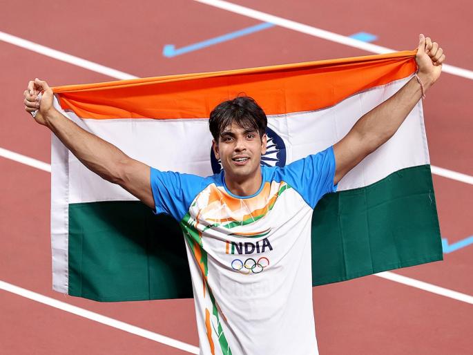 Olympic silver medalist Neeraj Chopra's Brand Value Increased | 377 कोटी रुपये..! ऑलिम्पिकमध्ये रौप्य पदक जिंकणाऱ्या नीरज चोप्राची सुवर्ण भरारी, पाहा... Olympic silver medalist Neeraj Chopra's Brand Value Increased | 377 कोटी रुपये..! ऑलिम्पिकमध्ये रौप्य पदक जिंकणाऱ्या नीरज चोप्राची सुवर्ण भरारी, पाहा...