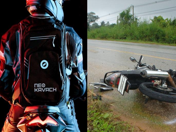 'Another life-saving' accessory for bike riders! NeoKavach airbag vest launched in India; price, features and 'reset' facility, price | पैसा काय, जीव वाचणे महत्वाचे...! दुचाकीस्वारांसाठी एअरबॅग भारतात लाँच; एकदा उघडली तरी...