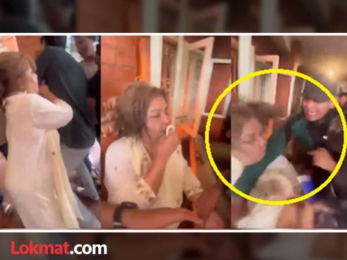 Angry protesters rained punches and kicks on Nepal Foreign Minister Arzu Rana Deuba | आंदोलकांनी महिला मंत्र्यांनाही सोडलं नाही; आरजु राणांवर लाथा-बुक्क्यांचा वर्षाव, घराचंही नुकसान Angry protesters rained punches and kicks on Nepal Foreign Minister Arzu Rana Deuba | आंदोलकांनी महिला मंत्र्यांनाही सोडलं नाही; आरजु राणांवर लाथा-बुक्क्यांचा वर्षाव, घराचंही नुकसान