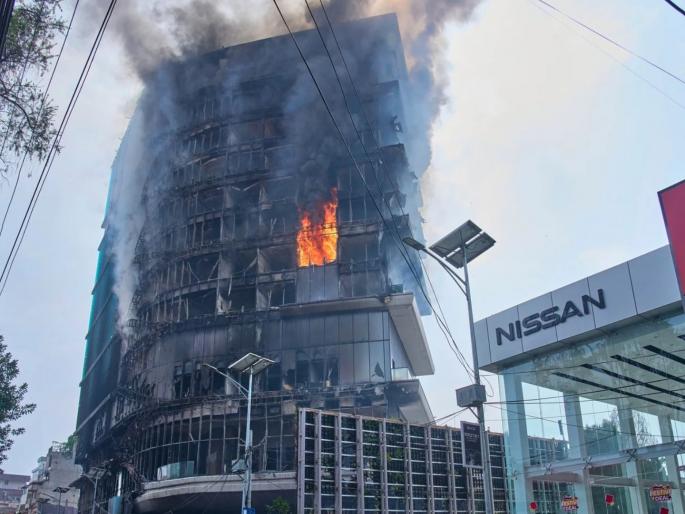 Vandalism, arson and looting; Nepal's hotel industry suffers huge losses due to Gen Z protests! | तोडफोड, जाळपोळ अन् लूटमार; Gen Z आंदोलनामुळे नेपाळच्या हॉटेल व्यवसायाचं मोठं नुकसान! Vandalism, arson and looting; Nepal's hotel industry suffers huge losses due to Gen Z protests! | तोडफोड, जाळपोळ अन् लूटमार; Gen Z आंदोलनामुळे नेपाळच्या हॉटेल व्यवसायाचं मोठं नुकसान!