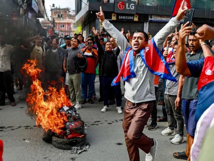 Nepal Gen Z Unrest: An 11-year-old girl planted a bomb in Nepal's Oli government, an accident occurred and... | ११ वर्षांच्या मुलीने असा लावला नेपाळमधील ओली सरकारला सुरुंग, तो अपघात घडला आणि.... Nepal Gen Z Unrest: An 11-year-old girl planted a bomb in Nepal's Oli government, an accident occurred and... | ११ वर्षांच्या मुलीने असा लावला नेपाळमधील ओली सरकारला सुरुंग, तो अपघात घडला आणि....