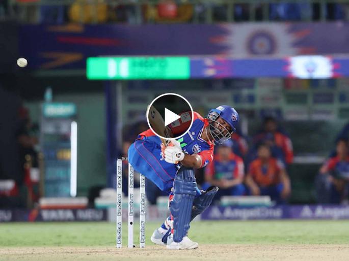 IPL 2024, Delhi Capitals vs Kolkata Knight Riders Live Marathi Update : 4,6,6,4,4,4 by Rishabh Pant in a single over against Venkatesh Iyer; he scored 55 runs from just 24 balls, Video  | ४,६,६,४,४,४! Rishabh Pant ची एका षटकात फटकेबाजी, पण वरुण चक्रवर्थीने मॅच फिरवली, Video 